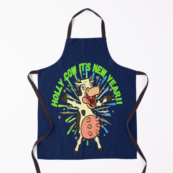 Item preview, Holly Cow it is New Year Lettering Design, 3, Howdy New Year, New Years Celebration, New Years Eve Countdown designed and sold by Adri Barnard.