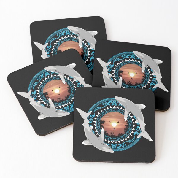 Item preview, Oceanic Whitetip Hawaiian Polynesian designed and sold by NicGrayGraphic.