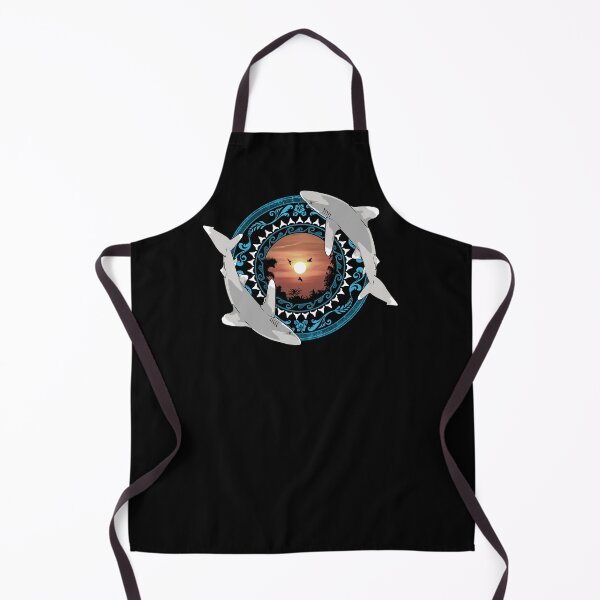 Item preview, Oceanic Whitetip Hawaiian Polynesian designed and sold by NicGrayGraphic.