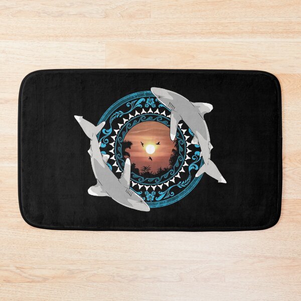 Item preview, Oceanic Whitetip Hawaiian Polynesian designed and sold by NicGrayGraphic.