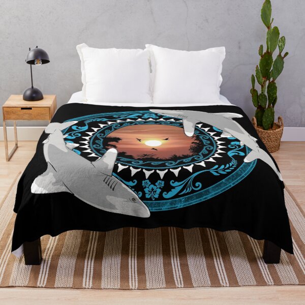 Item preview, Oceanic Whitetip Hawaiian Polynesian designed and sold by NicGrayGraphic.