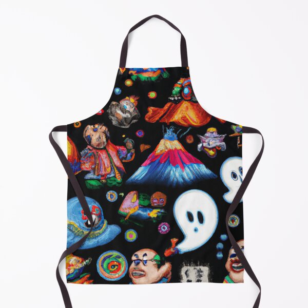 Artikelvorschau, pattern of ghost and alien characters entworfen und verkauft von Bakesales.
