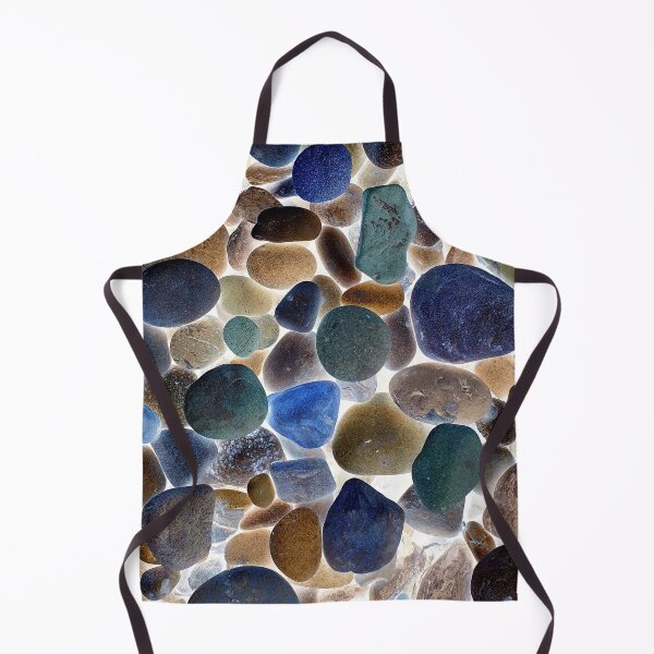 Item preview, X-Ray Pebbles Beach In Yorkshire England, Digitally Altered Photograph designed and sold by TrulyEpoque.