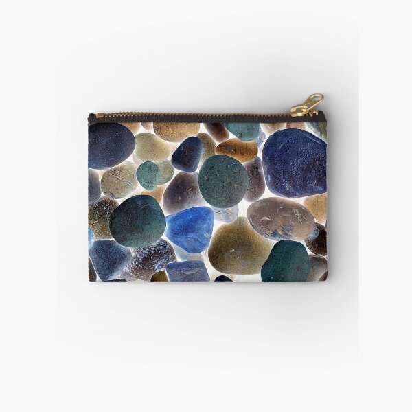 Item preview, X-Ray Pebbles Beach In Yorkshire England, Digitally Altered Photograph designed and sold by TrulyEpoque.
