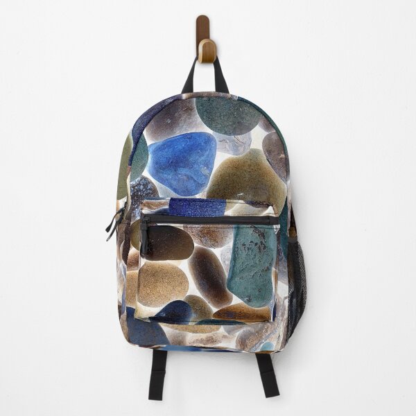 Item preview, X-Ray Pebbles Beach In Yorkshire England, Digitally Altered Photograph designed and sold by TrulyEpoque.