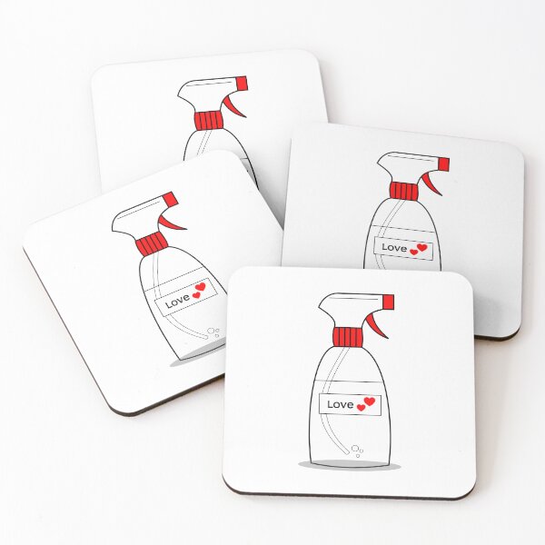 Item preview, Love spray bottle designed and sold by ZnDigitalPrints.