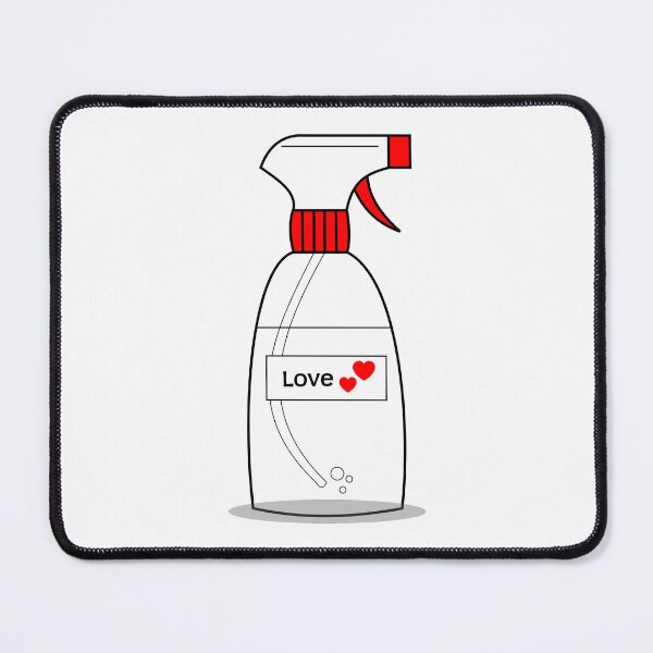 Item preview, Love spray bottle designed and sold by ZnDigitalPrints.