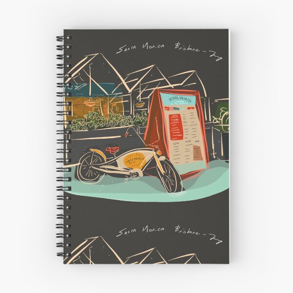 Item preview, Santa Monica Brisbane  designed and sold by Aaartistlife.