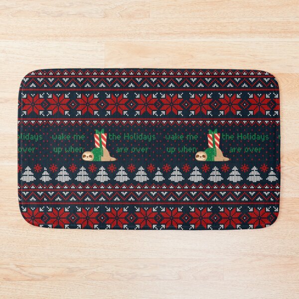 Item preview, sloth ugly sweater- christmas ugly sweater designed and sold by -justb-.