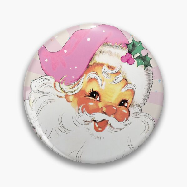 Item preview, Retro Vintage Pink Santa Claus  designed and sold by All-The-Tees.