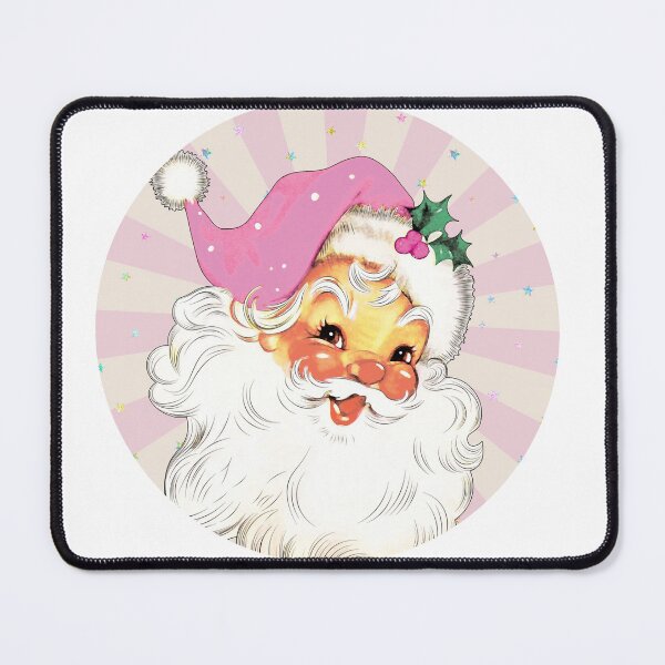 Item preview, Retro Vintage Pink Santa Claus designed and sold by All-The-Tees.