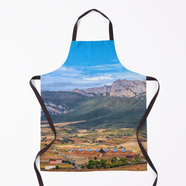 Item preview, Mountains and Vineyards Laguardia Spain with Rioja region designed and sold by acceleratorhams.