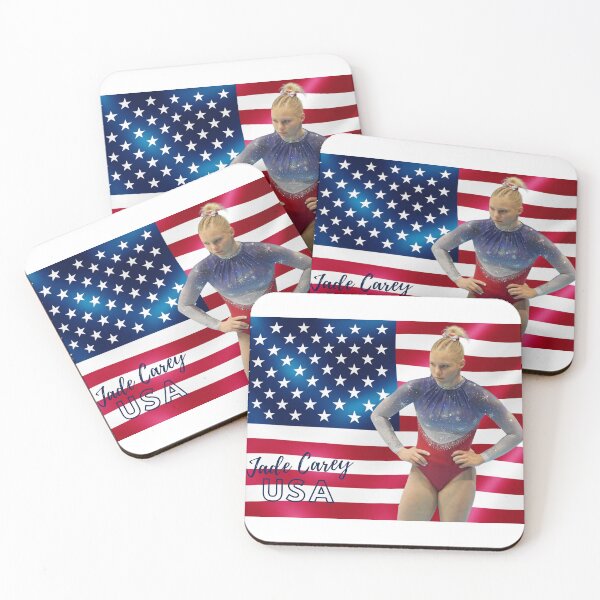 Item preview, Jade Carey - USA Gymnast designed and sold by Karen Louise Hollis.