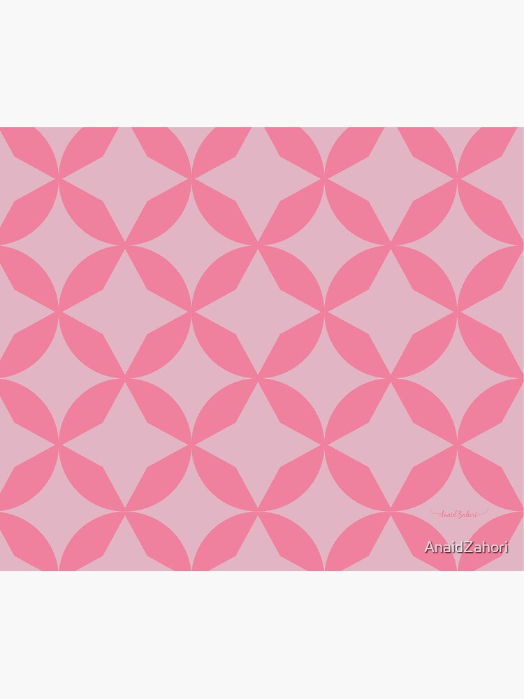 Imagen 5 de 5, Alfombrilla de ratón con la obra Geometric Rosa, diseñada y vendida por AnaidZahori.