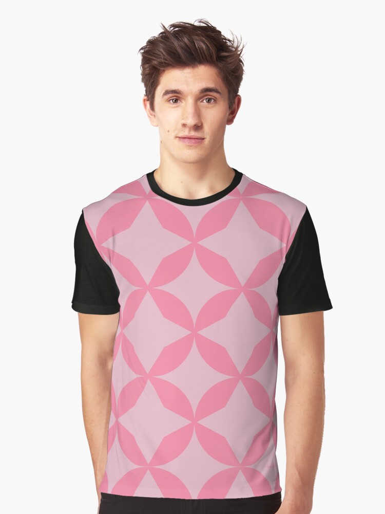 Imagen 1 de 5, Camiseta gráfica con la obra Geometric Rosa, diseñada y vendida por AnaidZahori.