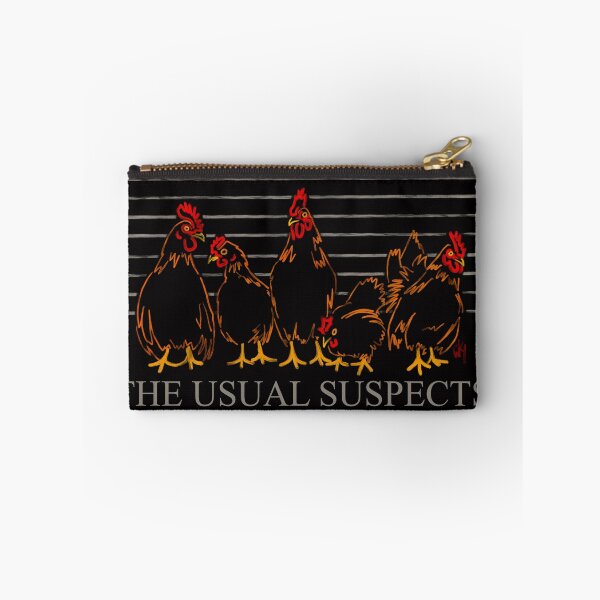 Item preview, The Usual Suspects - Chickens designed and sold by The Wonky Doodler.
