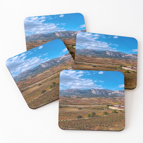 Item preview, Rioja Wine Region View from Laguardia Spain Vineyards and Mountains designed and sold by acceleratorhams.