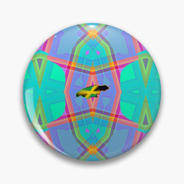 Item preview,  UNFORGETTABLE WEST INDIES CHRISTMAS SOUVENIRS - UNIQUE ABSTRACT CARIBBEAN GEOMETRIC PATTERN - GREATJAMAICAN VIBES FLAG INSPIRATION designed and sold by Ralek.