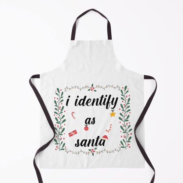 Item preview, i identify as santa Sticker cute funny gift for christmas designed and sold by yxmi21.