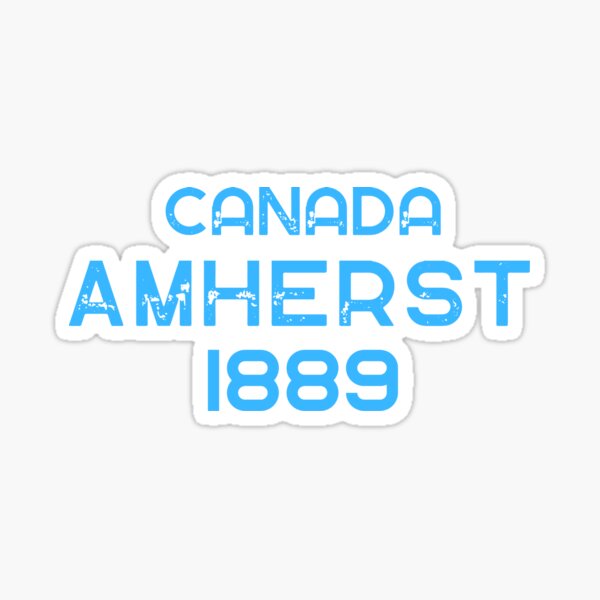 Item preview, Amherst Canada Nova Scotia designed and sold by CraftwithNadia.