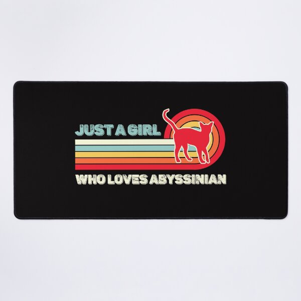 Item preview, Just a Girl Who Loves Abyssinian designed and sold by netdota.