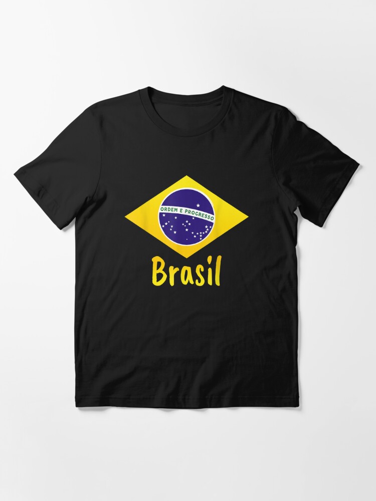 Brazil Flag Cool Brazil Soccer Jersey for Men Women Kids T-Shirt