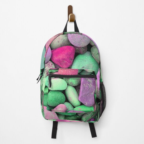 Item preview, Pink And Green Space Pebbles, Digitally Altered Photograph Of Pebbles designed and sold by TrulyEpoque.