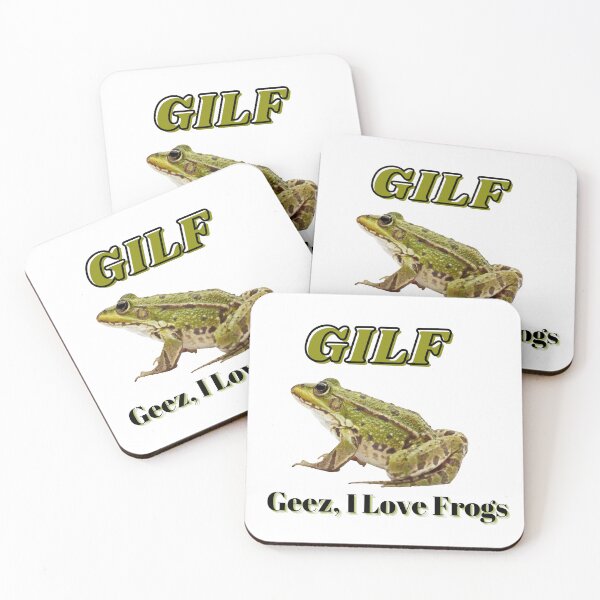 Item preview, GILF - Geez, I love frogs designed and sold by Minima-Vulpes.