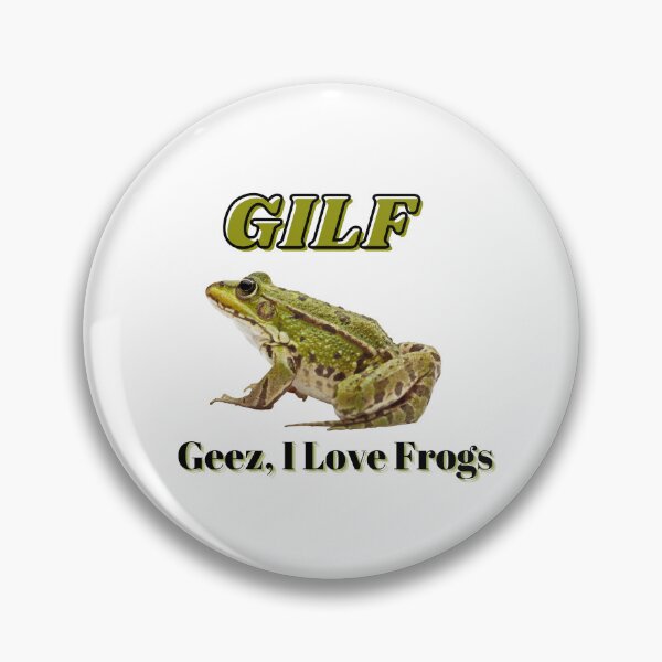 Item preview, GILF - Geez, I love frogs designed and sold by Minima-Vulpes.