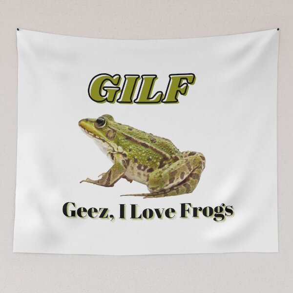 Item preview, GILF - Geez, I love frogs designed and sold by Minima-Vulpes.