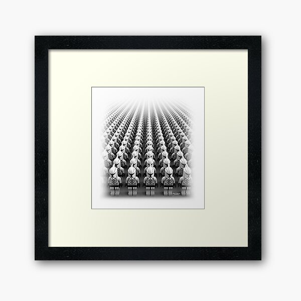Clone Army Framed Art Print