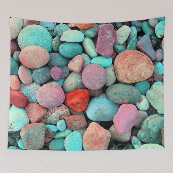 Item preview, Turquoise Space Pebbles, Digitally Altered Photograph Of Pebbles designed and sold by TrulyEpoque.