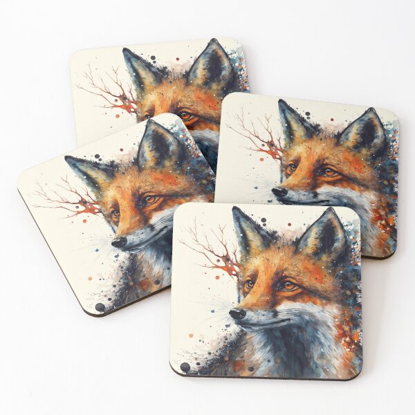 Item preview, Watercolour Fox designed and sold by NattyCorvus.