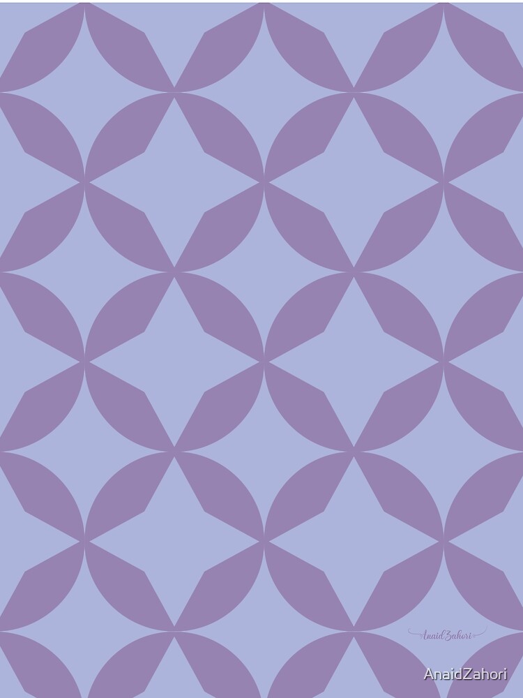 Imagen 5 de 5, Camiseta gráfica con la obra Geometric Lila, diseñada y vendida por AnaidZahori.