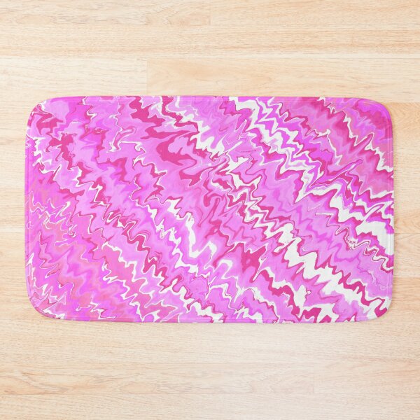 Item preview, Modern Liquid Swirl Abstract Pattern Vibrant Neon Pink, Pink Tones Multicolor Design designed and sold by theprintedclub.