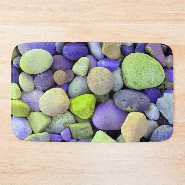 Item preview, Green And Purple Space Pebbles, Digitally Altered Photograph Of Pebbles designed and sold by TrulyEpoque.