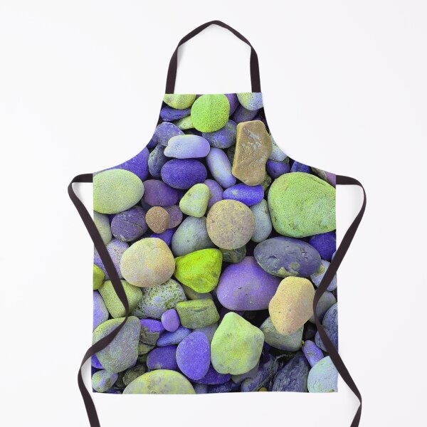 Item preview, Green And Purple Space Pebbles, Digitally Altered Photograph Of Pebbles designed and sold by TrulyEpoque.