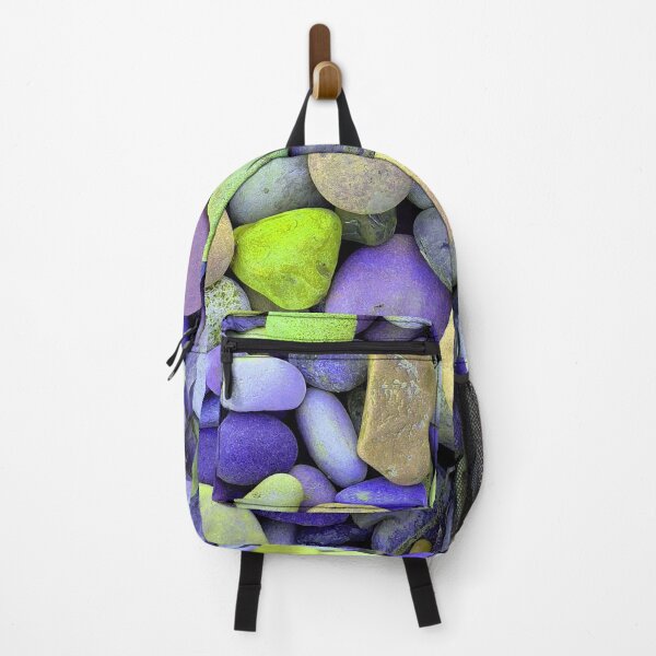 Item preview, Green And Purple Space Pebbles, Digitally Altered Photograph Of Pebbles designed and sold by TrulyEpoque.
