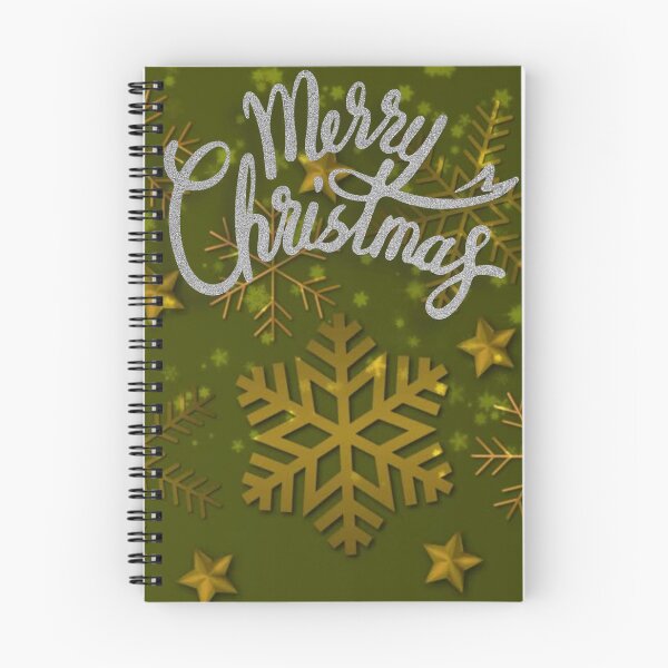 Item preview, Merry Christmas with Golden Snowflakes!! designed and sold by SunMoonBeyond.