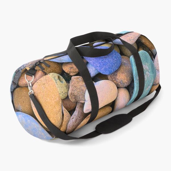 Item preview, Orange And Blue Space Pebbles, Digitally Altered Photograph Of Pebbles designed and sold by TrulyEpoque.