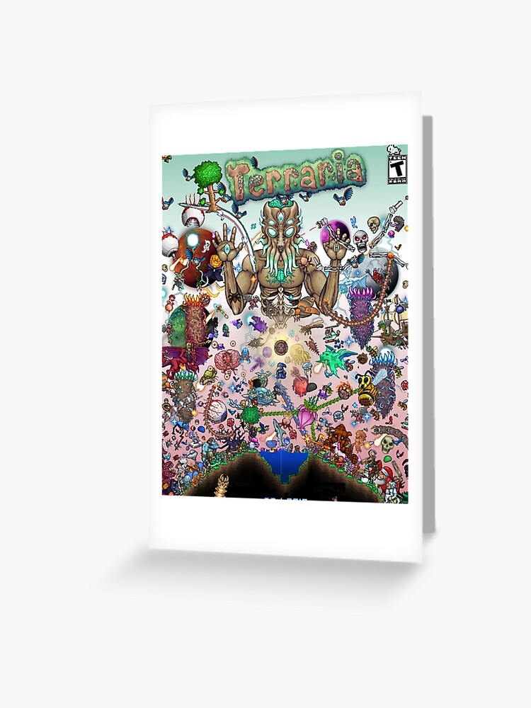 Funny Terraria Boss Calamity | Greeting Card