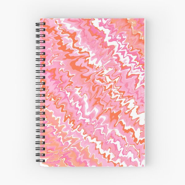 Item preview, Modern Liquid Swirl Abstract Pattern Vibrant Pastel Orange and Pink, Pink Tones and Orange Tones Multicolor Design designed and sold by theprintedclub.