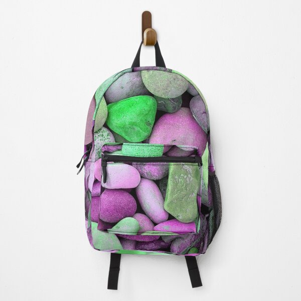 Item preview, Pink And Green Space Pebbles, Digitally Altered Photograph Of Pebbles designed and sold by TrulyEpoque.