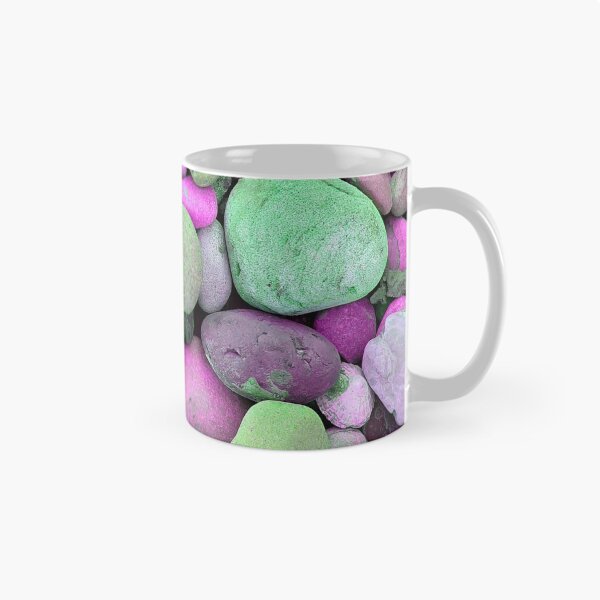 Item preview, Pink And Green Space Pebbles, Digitally Altered Photograph Of Pebbles designed and sold by TrulyEpoque.