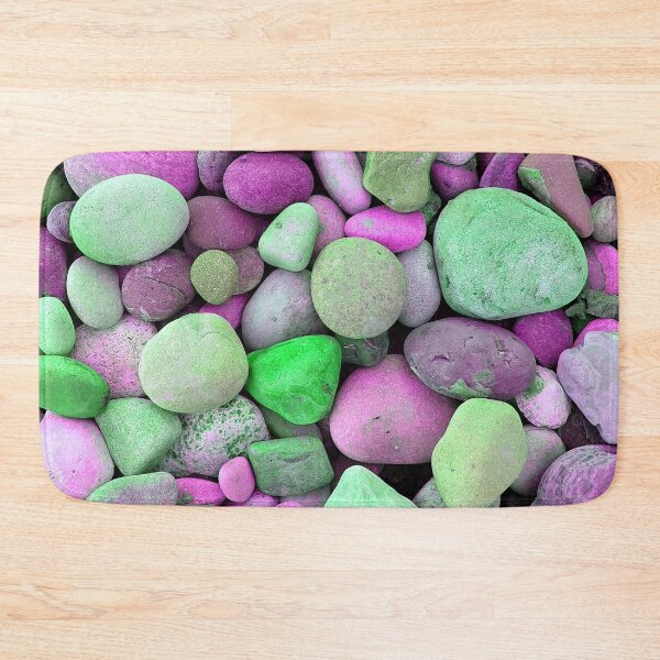 Item preview, Pink And Green Space Pebbles, Digitally Altered Photograph Of Pebbles designed and sold by TrulyEpoque.