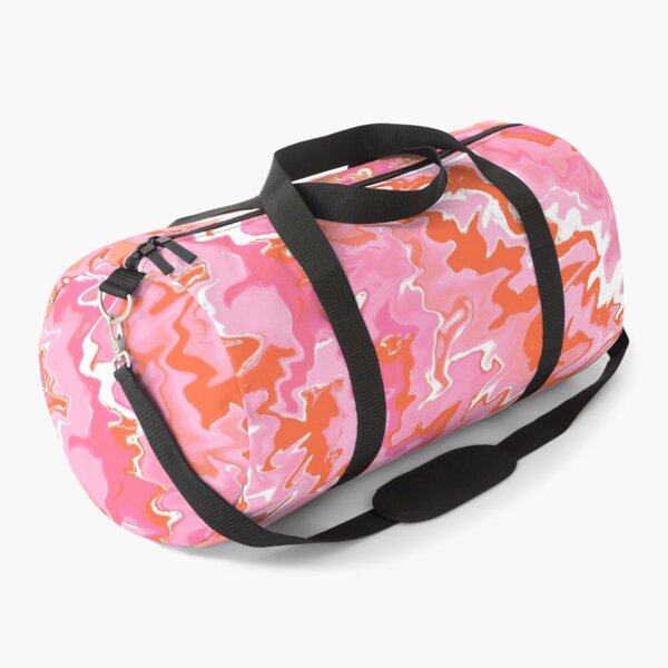 Item preview, Modern Liquid Swirl Abstract Pattern Vibrant Pastel Orange and Pink, Pink Tones and Orange Tones Multicolor Design designed and sold by theprintedclub.