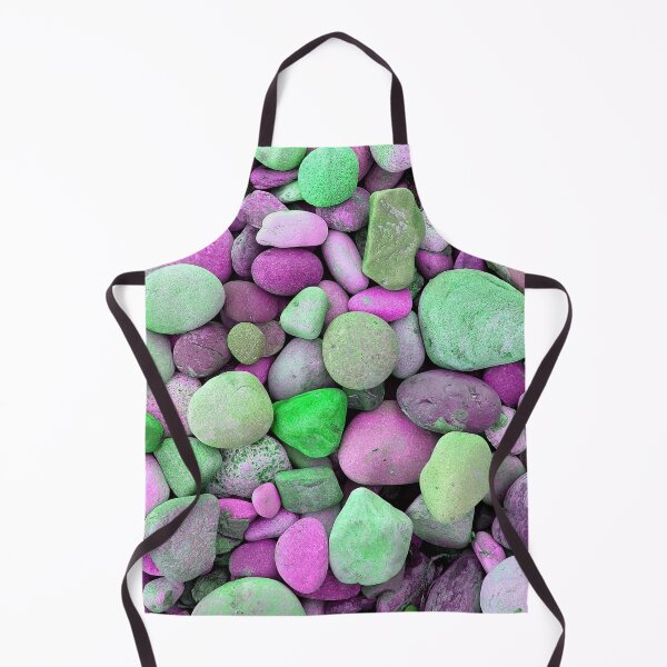 Item preview, Pink And Green Space Pebbles, Digitally Altered Photograph Of Pebbles designed and sold by TrulyEpoque.