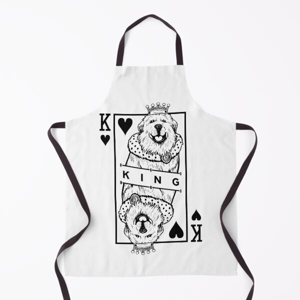 Item preview, Great Pyrenees King Of Hearts Funny Dog Lover Card Pop Art designed and sold by GrandeDuc.