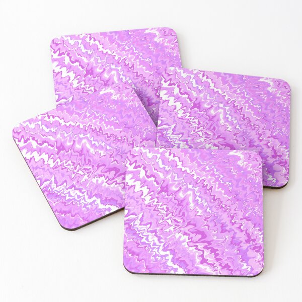 Item preview, Modern Liquid Swirl Abstract Pattern Vibrant Neon Purple, Lilac, Pastel Tones Multicolor Design designed and sold by theprintedclub.