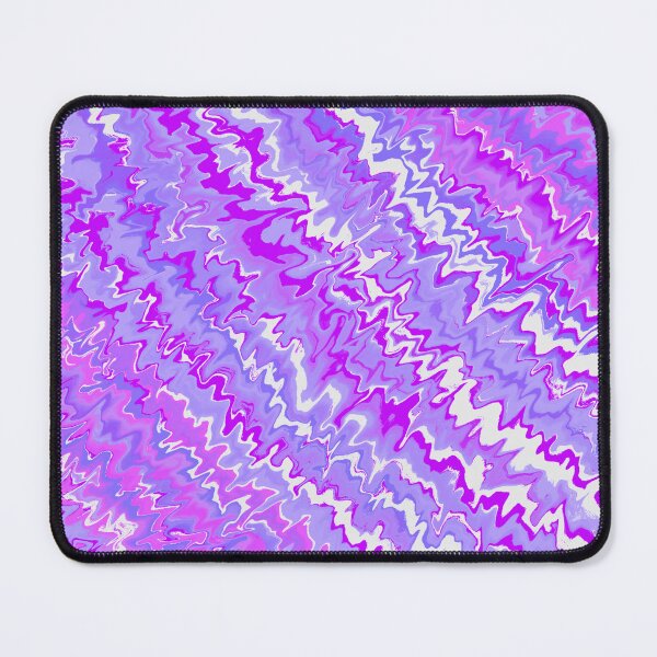 Item preview, Modern Liquid Swirl Abstract Pattern Vibrant Neon Purple, Purple Tones Multicolor Design designed and sold by theprintedclub.